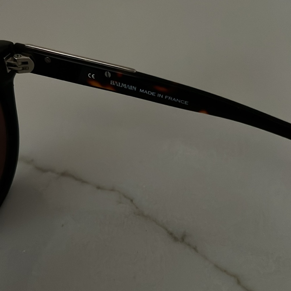 Balmain Tortoise Sunglasses - image 3